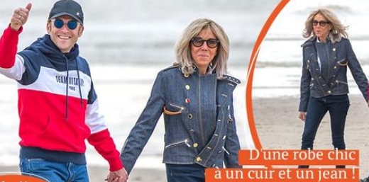 Photos : à 69 ans, Brigitte Macron à un rendez-vous sur une plage en 'jean brut et baskets' - son incroyable évolution